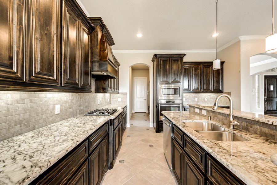 Furnished interior in a model home at Alanis Crossing in Sachse (Image 3). Furnished interior in a model home at Alanis Crossing in Sachse (Image 3).