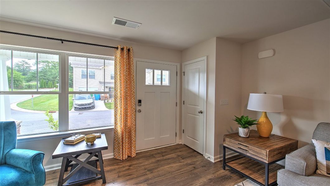 Furnished interior in a model home at Virginia Commons in Arden (Image 3).