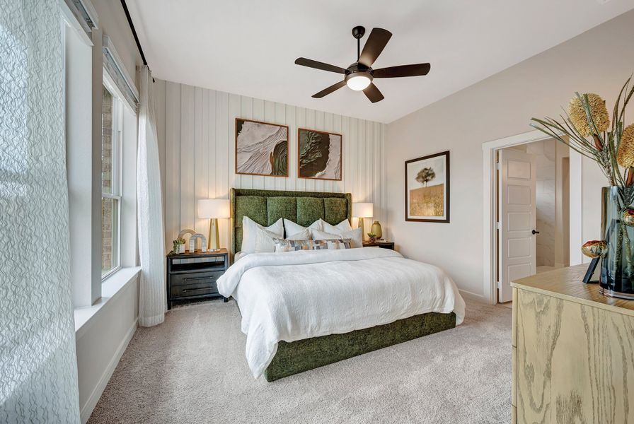 Furnished interior in a model home at Briggs Ranch – Select Classic Series in San Antonio (Image 25).