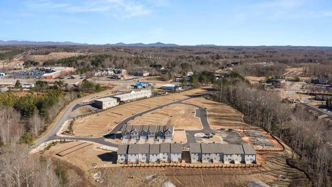 Site preparation and early development at Hughes Court in Dawsonville, GA (Image 22).