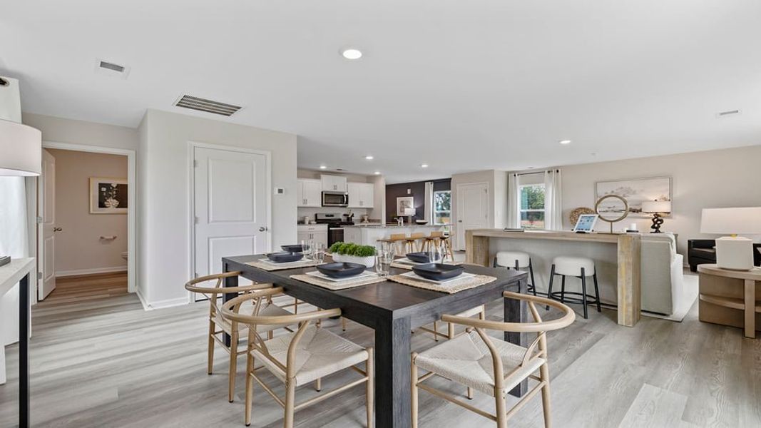 Furnished interior in a model home at Baxter Village in Boiling Springs (Image 15).
