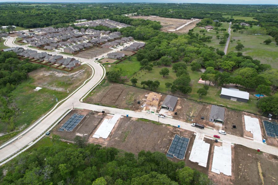 Site preparation and early development at Gateway Village - The Reserve in Denison, TX (Image 12).