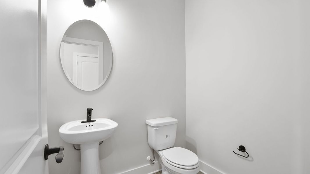 Furnished interior in a model home at Bentley Manor in Greer (Image 4).