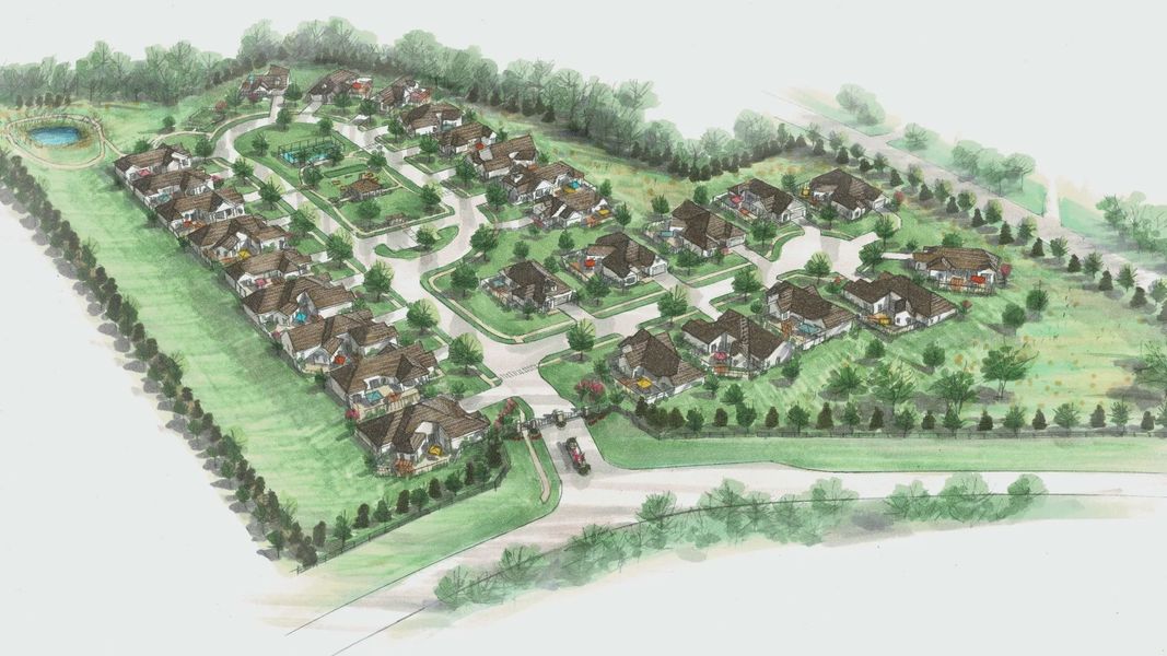 Image 14 of the The Courtyards of Franklin Goldmine community in Cumming, GA.