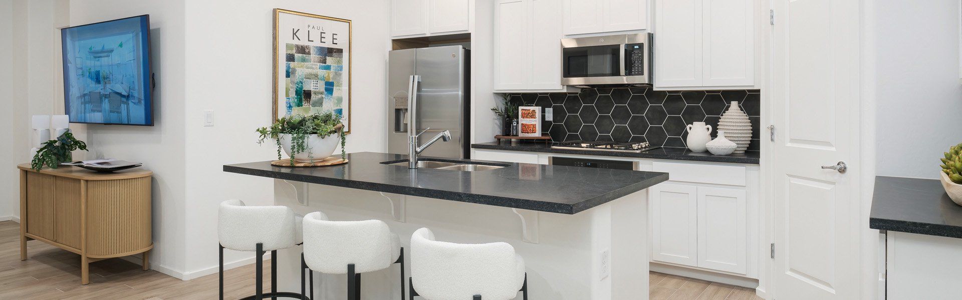 Furnished interior in a model home at Laveen Vistas III in Laveen (Image 8). Furnished interior in a model home at Laveen Vistas III in Laveen (Image 8).