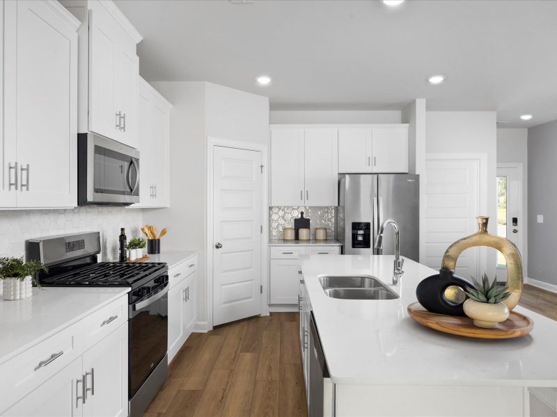 Welcome to the Opal floorplan at Northbrook Village Townes.