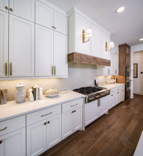 Furnished interior in a model home at Colton in Todd Mission (Image 17).