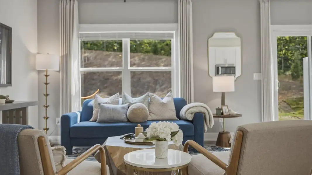 Furnished interior in a model home at Oak Vista in Knoxville (Image 15).