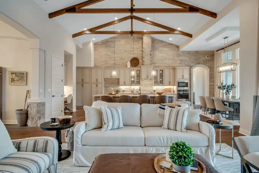 Furnished interior in a model home at Tattersall in Ormond Beach (Image 14).