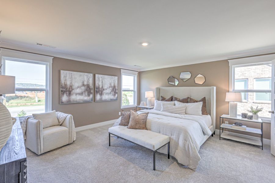 The Winston *Furnished Model Home - Selections and finished may vary.