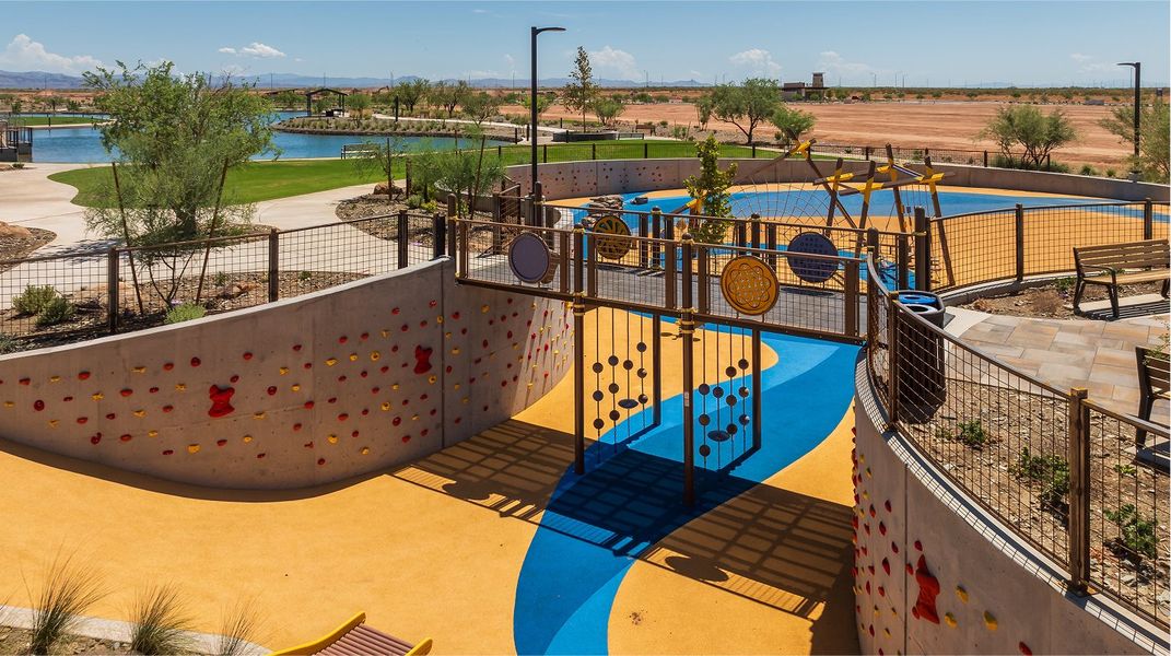 Blossom Rock Amenity Painted Sky Park Playground 3of3