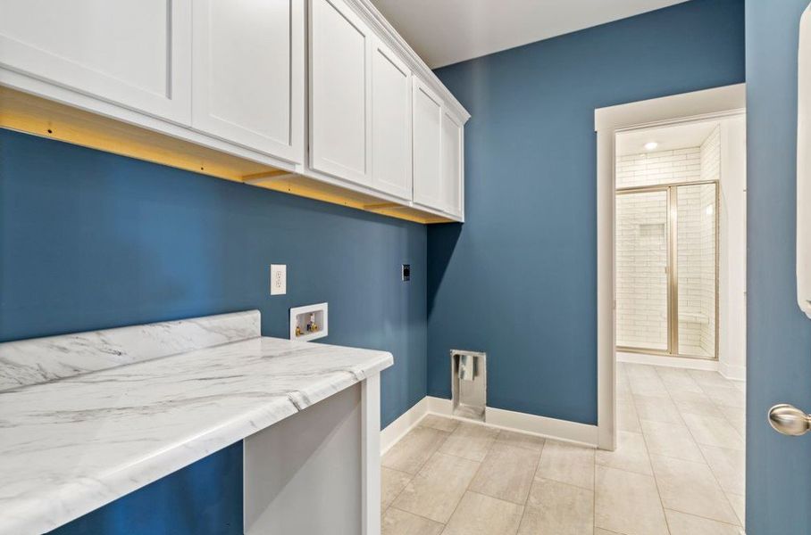 Furnished interior in a model home at Brewer Point in Murfreesboro (Image 20). Furnished interior in a model home at Brewer Point in Murfreesboro (Image 20).