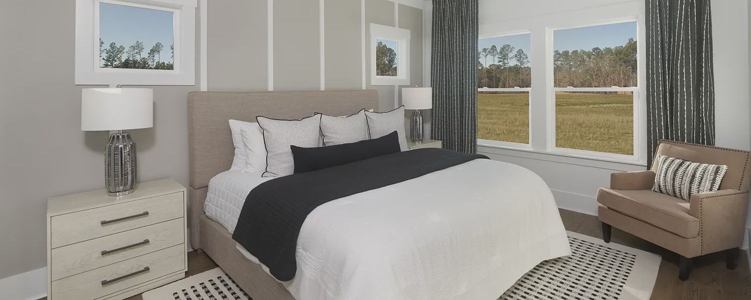 Furnished interior in a model home at Hammock Walk at Nexton in Summerville (Image 10).