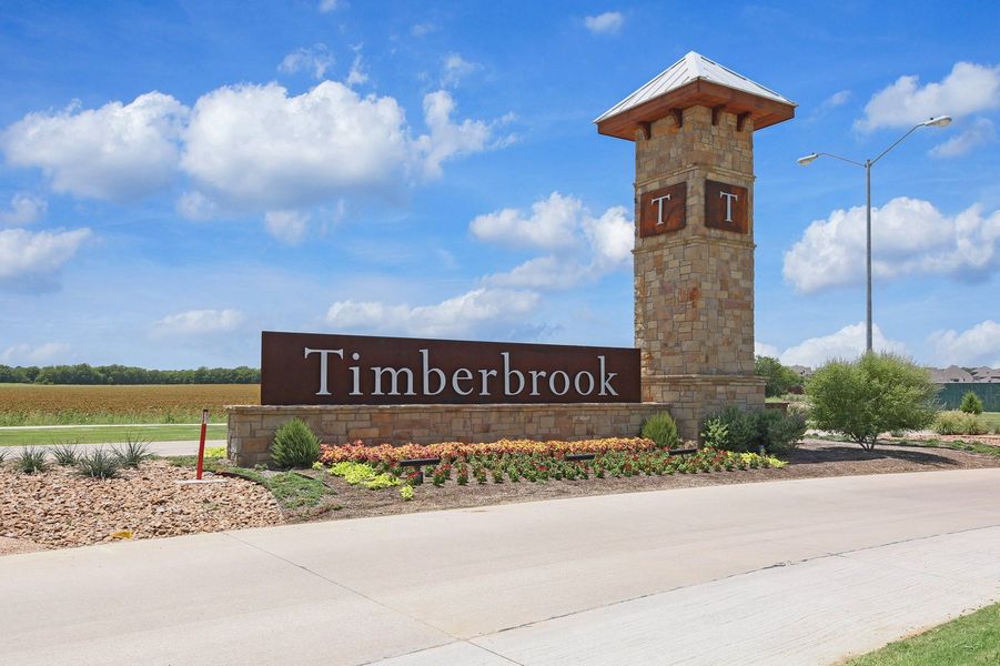 Front exterior of a home in the Timberbrook community, located in Justin, TX (Image 38). Front exterior of a home in the Timberbrook community, located in Justin, TX (Image 38).