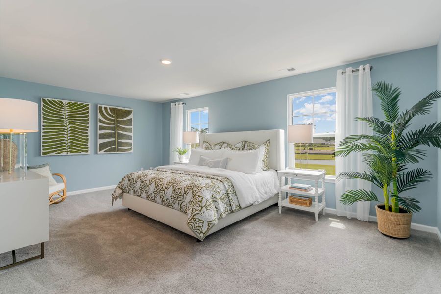 Furnished interior in a model home at Heather Glen in Little River (Image 48). Furnished interior in a model home at Heather Glen in Little River (Image 48).