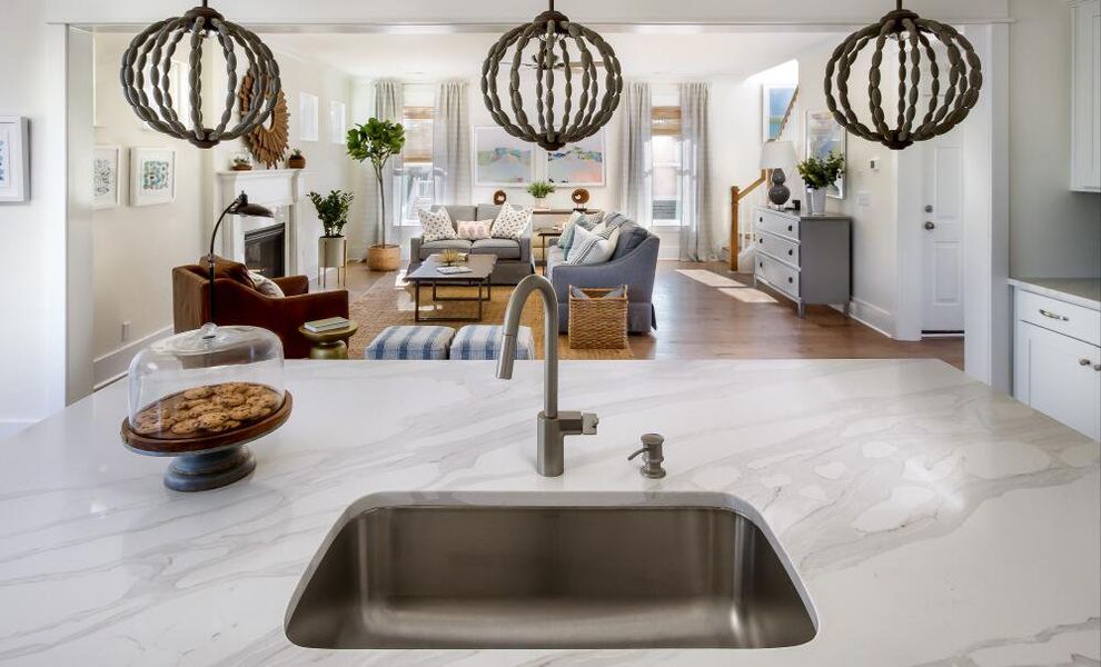 Furnished interior in a model home at Colleton Park in Aiken (Image 32).