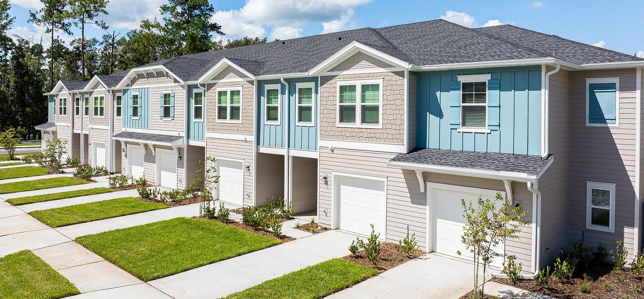 Longbay Townhomes Streetscape