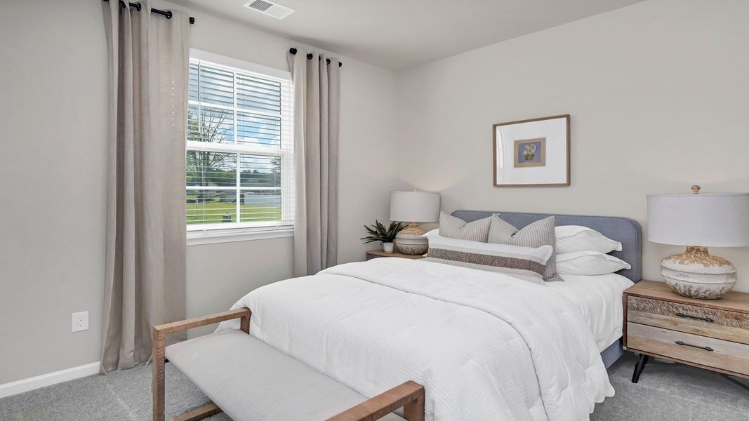 Furnished interior in a model home at Mulberry Landing in Orangeburg (Image 23).