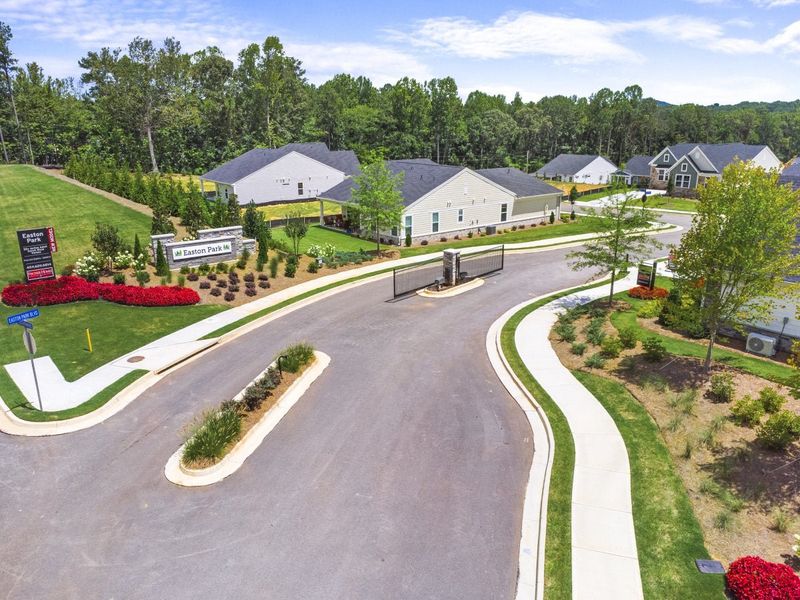 Entrance to the Easton Park community in Dallas, GA, featuring signage and landscaping (Image 13).