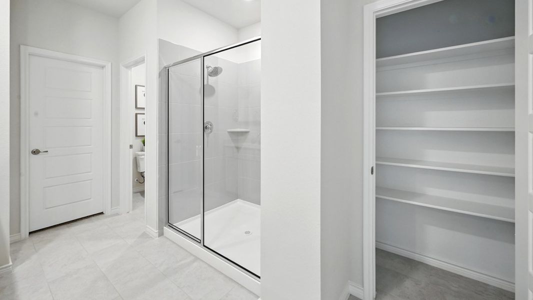 Furnished interior in a model home at Lilybrooke at Legacy Hills in Celina (Image 36).