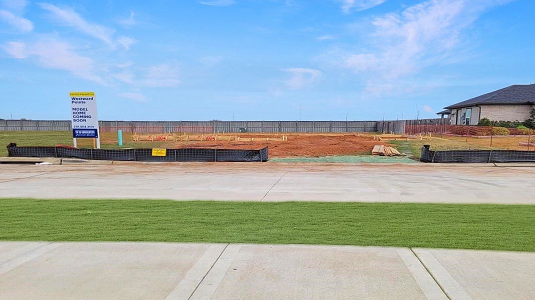 Site preparation and early development at Westward Pointe in Sealy, TX (Image 5).