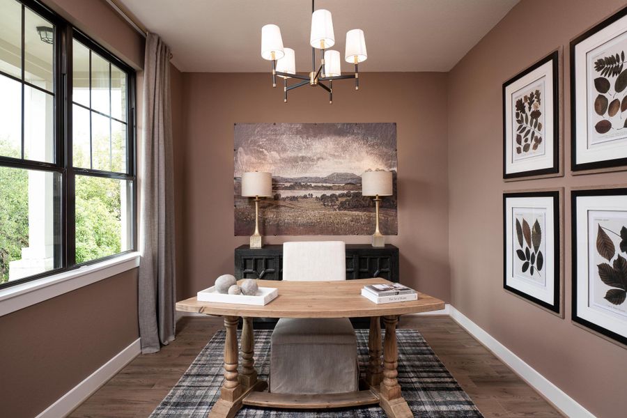 Furnished interior in a model home at Katy Lakes 60FT in Katy (Image 16). Furnished interior in a model home at Katy Lakes 60FT in Katy (Image 16).