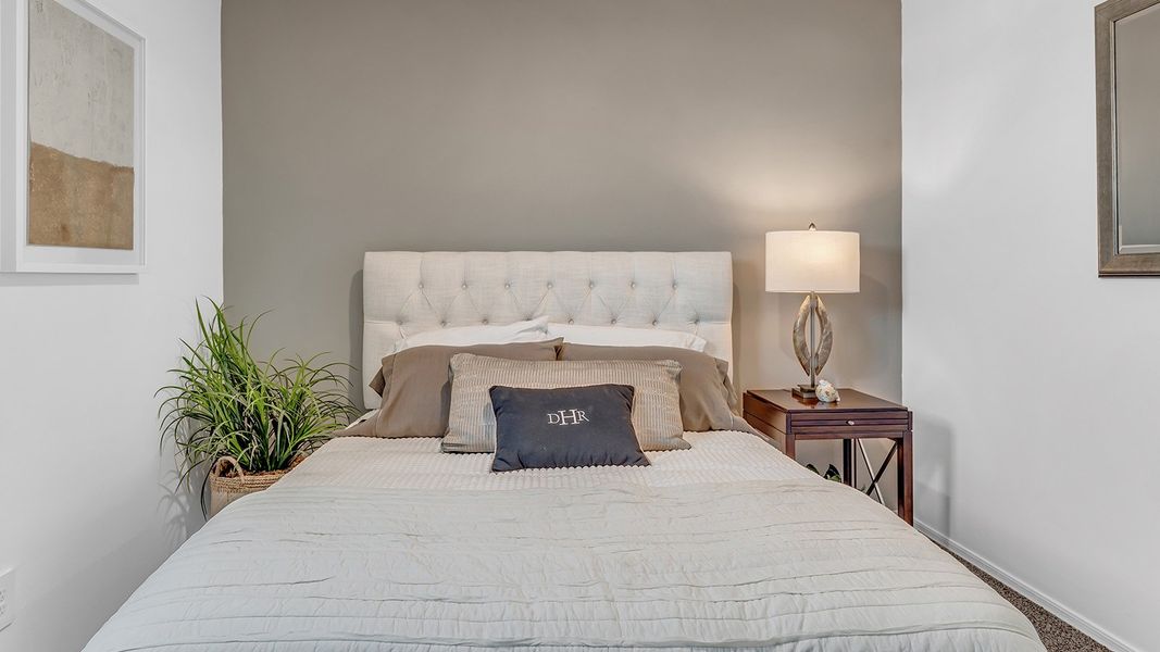 Furnished interior in a model home at Senita Crossing in Tucson (Image 44).