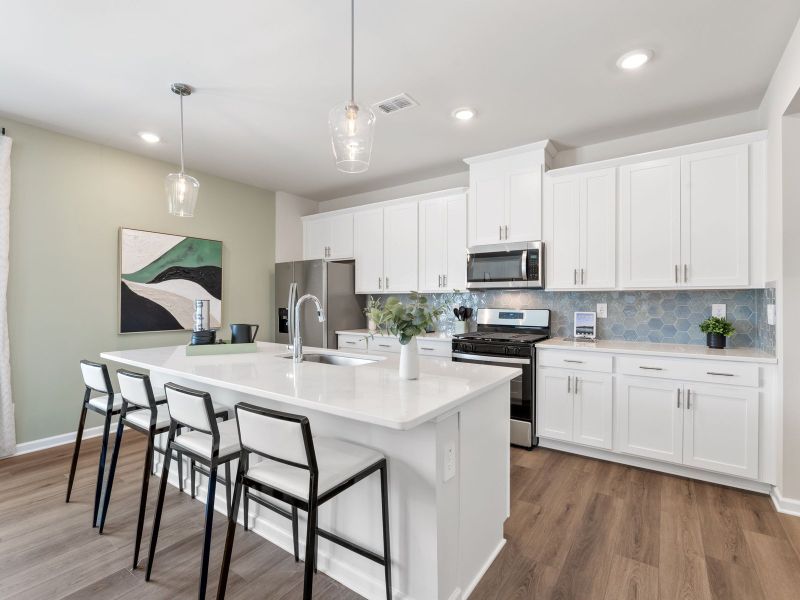 Furnished interior in a model home at Martin Springs - Cottage Series in Lawrenceville (Image 9).