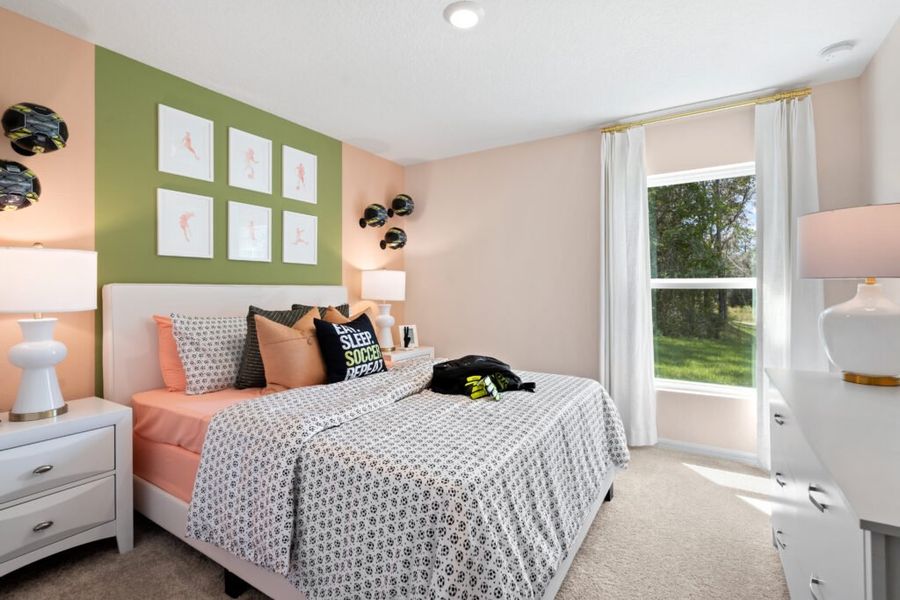 Furnished interior in a model home at Citrus Springs in Citrus Springs (Image 29).
