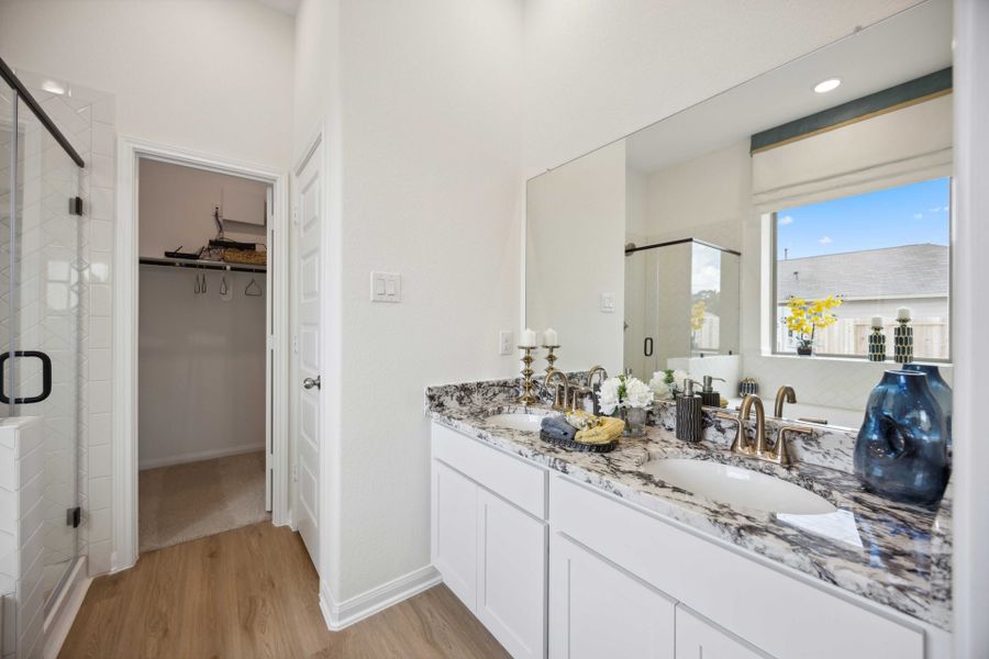 Furnished interior in a model home at Roman Forest in New Caney (Image 15).