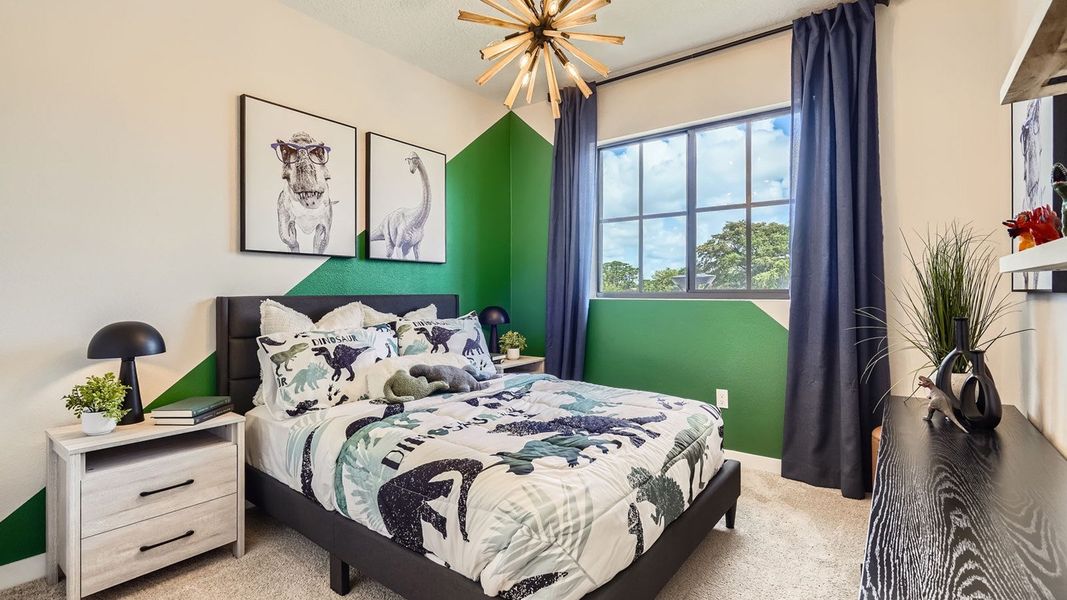 Furnished interior in a model home at Ashwood Cove in Lake Worth (Image 19).