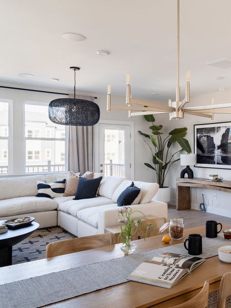 Furnished interior in a model home at Context at Oakhurst in Charlotte (Image 6).