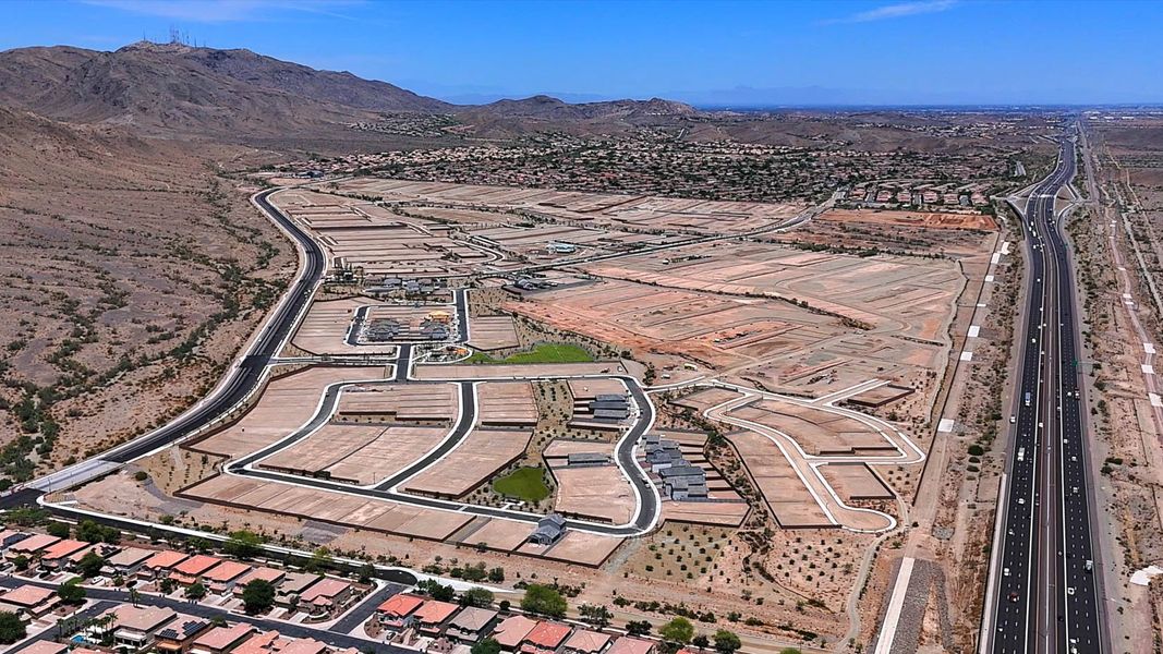 Site preparation and early development at Upper Canyon in Phoenix, AZ (Image 78).
