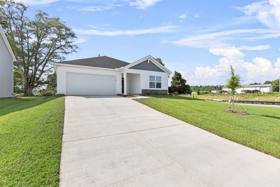 Front exterior of a home in the South Welcome community, located in Greenville, SC (Image 10).