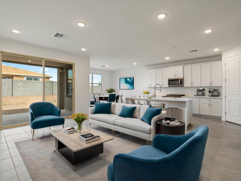 Virtual Staging of the Onyx floorplan