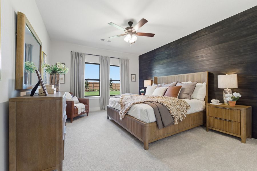 Furnished interior in a model home at Heartland in Heartland (Image 36).