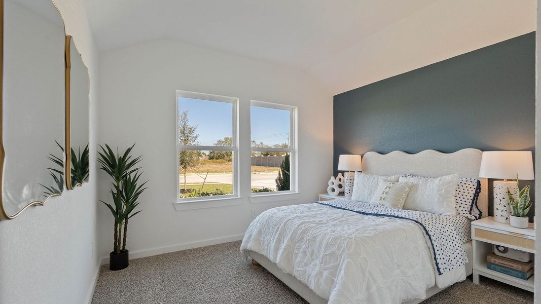 Furnished interior in a model home at Riverside Estates in Baytown (Image 9).