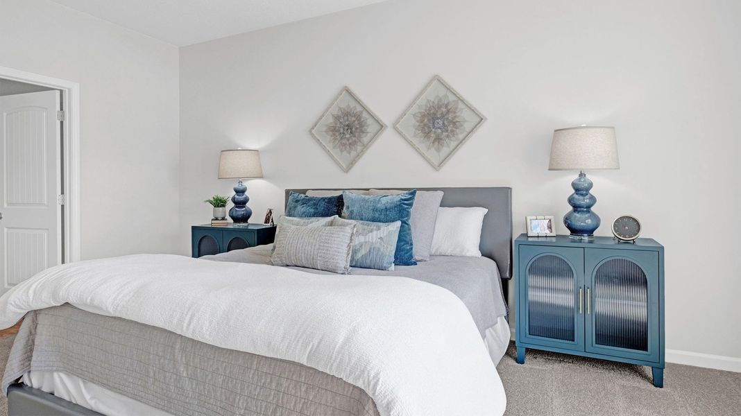 Furnished interior in a model home at Shiloh Springs in Jackson (Image 26).