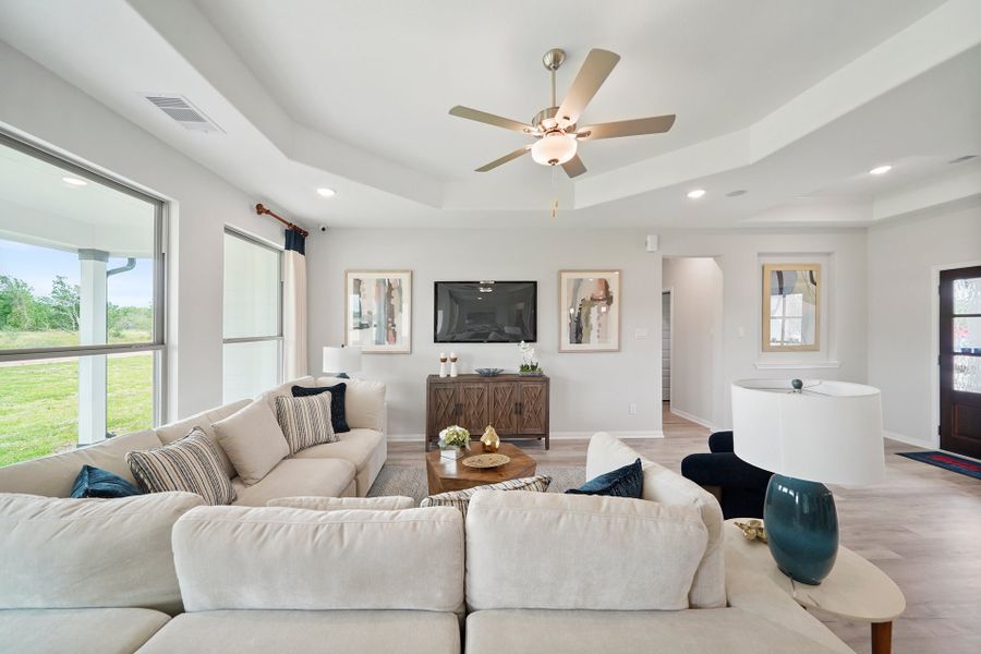 A showcase of a new construction home by First America Homes, highlighting their design and quality (Image 17).