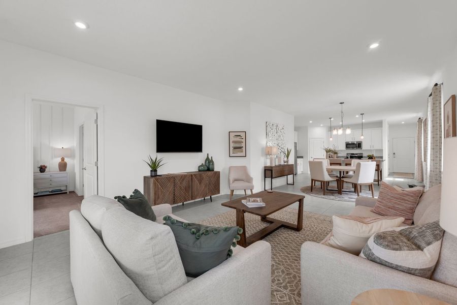 Furnished interior in a model home at Watermark in Cocoa (Image 6).