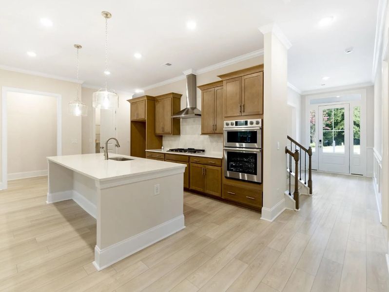 Furnished interior in a model home at Mount Vintage in North Augusta (Image 12).