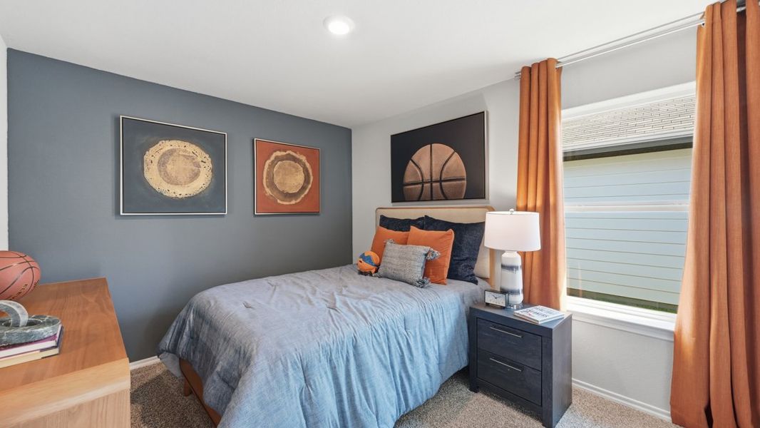 Furnished interior in a model home at Lonestar at Liberty Trails in Justin (Image 24). Furnished interior in a model home at Lonestar at Liberty Trails in Justin (Image 24).