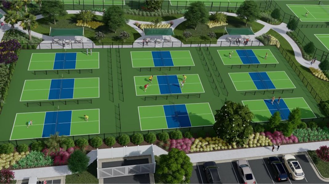 Calusa Country Club pickleball courts