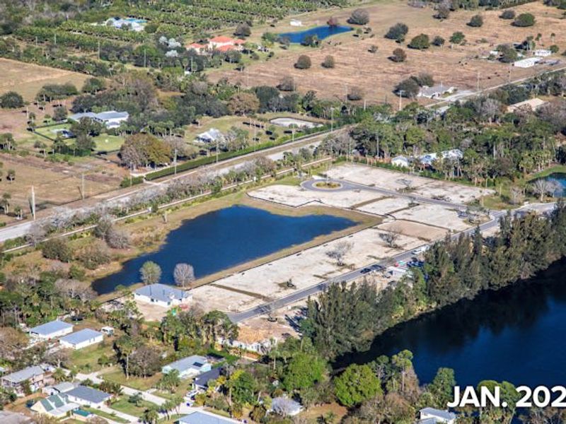 Site preparation and early development at Raven's Landing in Vero Beach, FL (Image 32).
