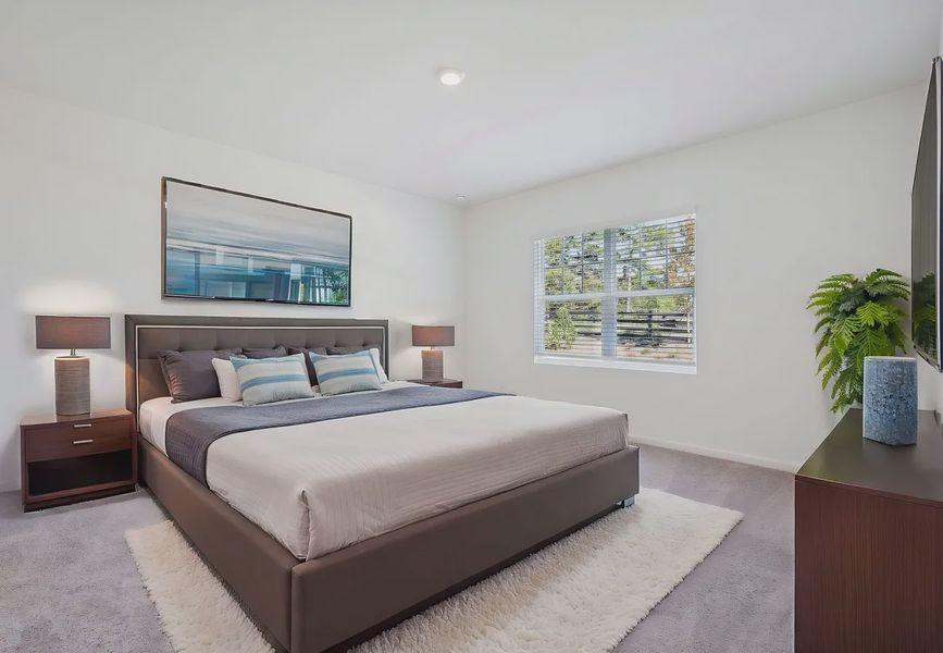 Furnished interior in a model home at Brookshire at Legacy Hills in Celina (Image 8).