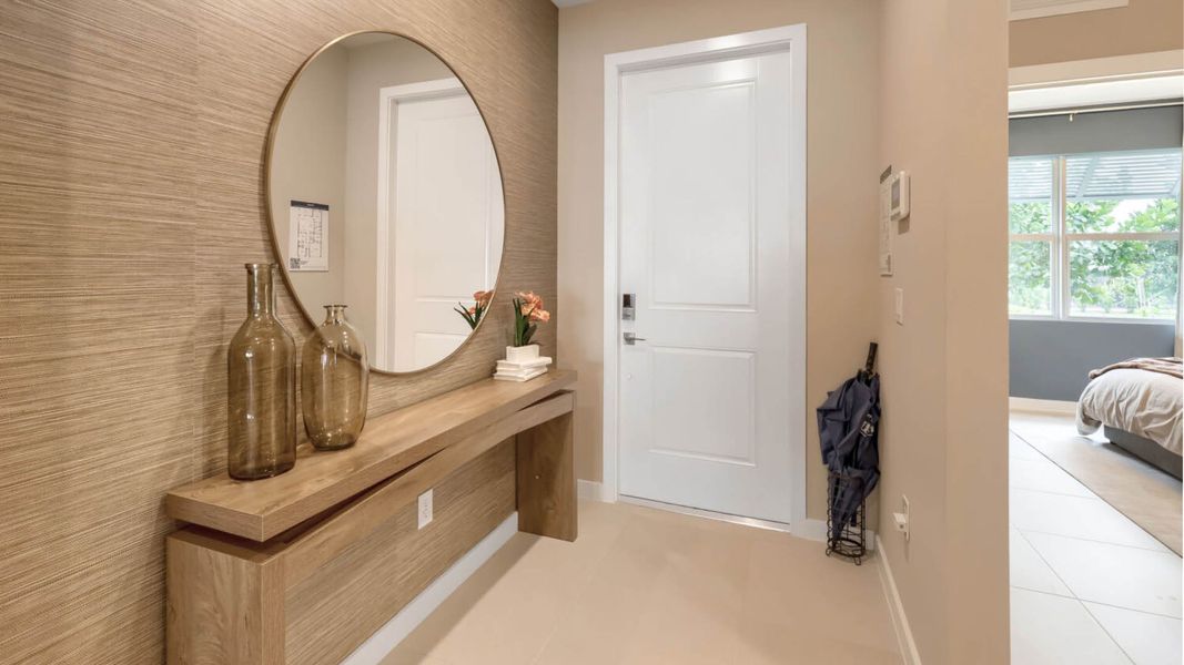 Furnished interior in a model home at Blossom Trail in Greenacres (Image 4). Furnished interior in a model home at Blossom Trail in Greenacres (Image 4).