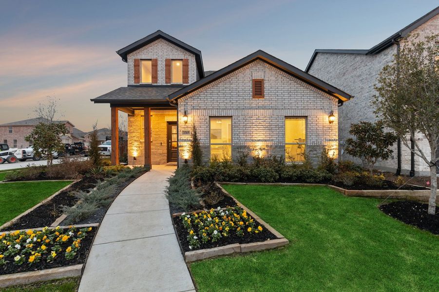 Front exterior of a home in the Bryant Farms community, located in Melissa, TX (Image 9).