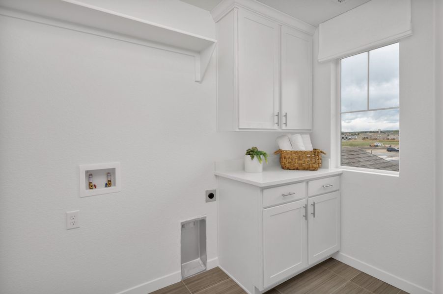 Plan C407 Laundry Room by American Legend Homes Plan C407 Laundry Room by American Legend Homes