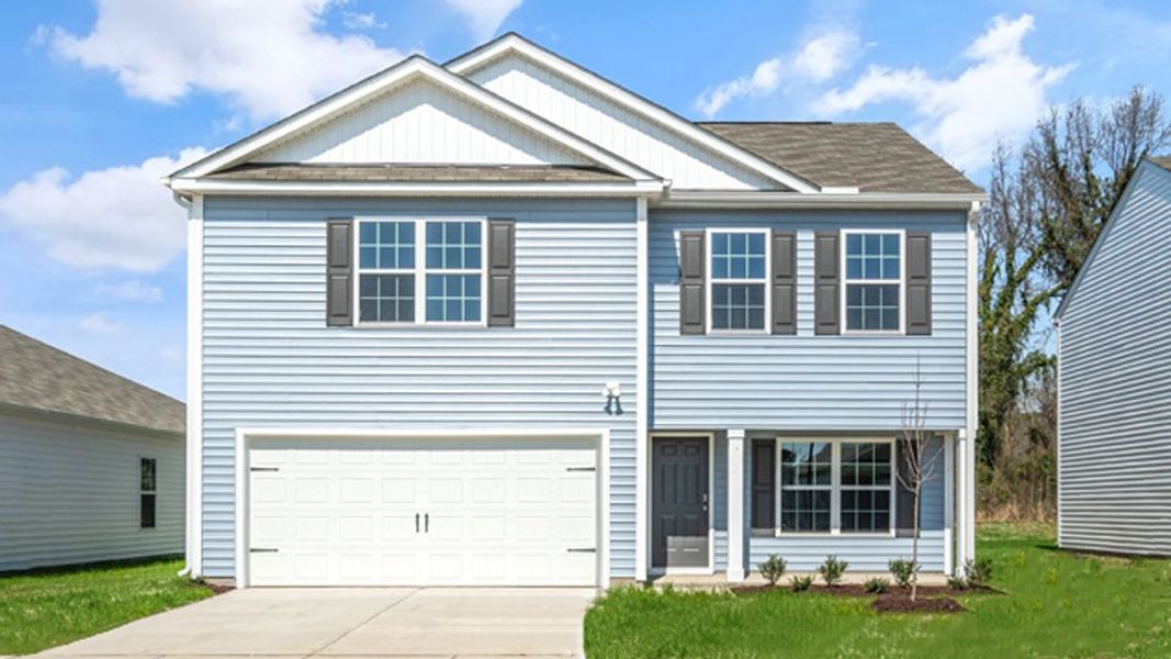 Front exterior of a home in the Magnolia Grove community, located in Goldsboro, NC (Image 10).