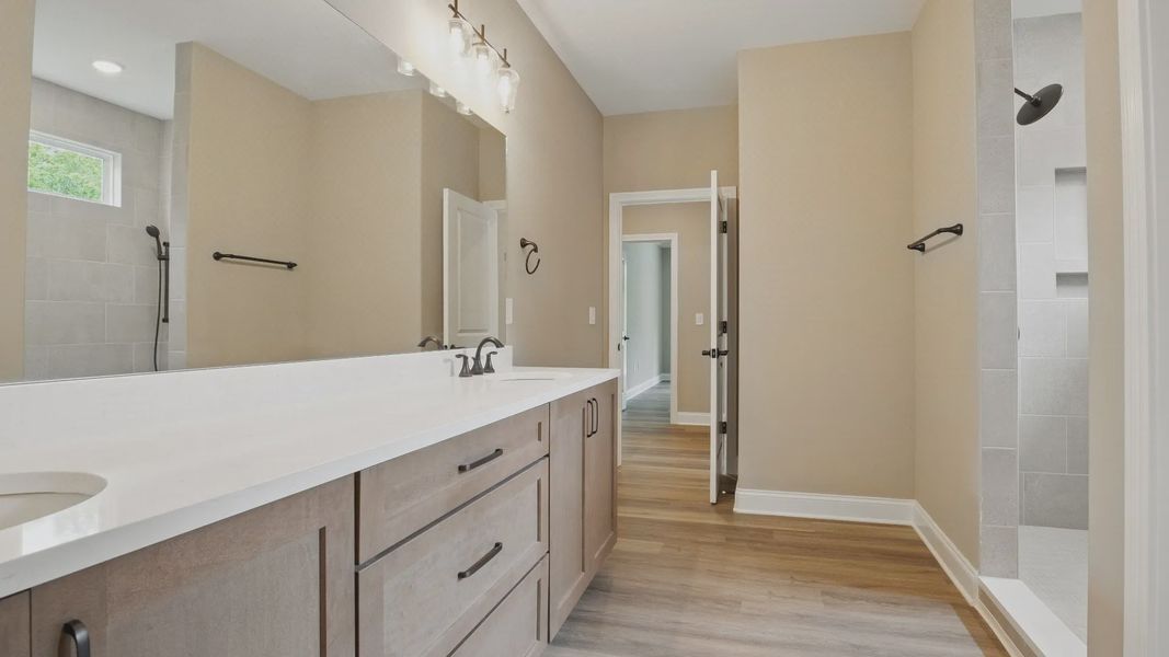 Furnished interior in a model home at The Grove at Haven Hill in Lenoir City (Image 27). Furnished interior in a model home at The Grove at Haven Hill in Lenoir City (Image 27).